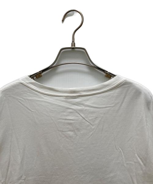 CELINE（セリーヌ）CELINE (セリーヌ) カレッジアーチロゴプリントTシャツ ホワイト サイズ:Lの古着・服飾アイテム