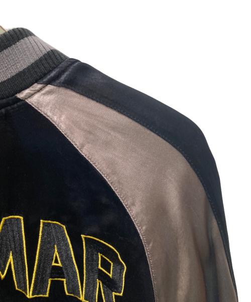 AVIREX（アヴィレックス）AVIREX (アヴィレックス) ミラマー リバーシブルスカジャン ブラック×グレー サイズ:ＸＬの古着・服飾アイテム