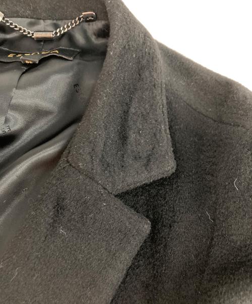ESCADA（エスカーダ）ESCADA (エスカーダ) ウールチェスターコート ブラック サイズ:３６の古着・服飾アイテム