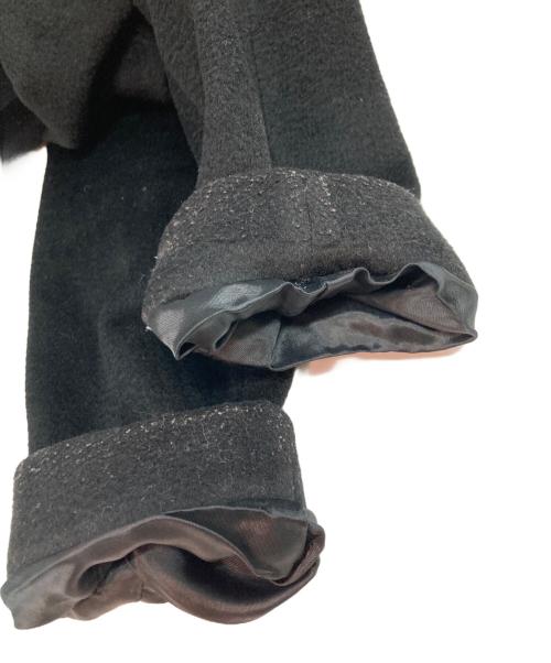 ESCADA（エスカーダ）ESCADA (エスカーダ) ウールチェスターコート ブラック サイズ:３６の古着・服飾アイテム