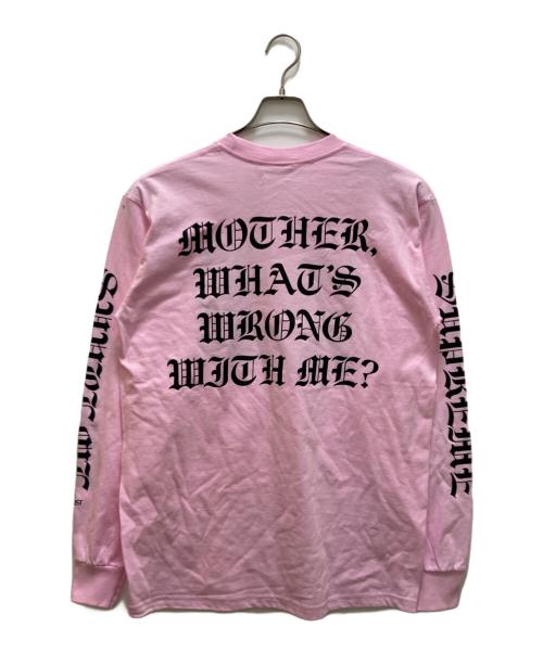 SUPREME（シュプリーム）Supreme (シュプリーム) THE EXORCIST MOTHER L/S TEE ピンク サイズ:Mの古着・服飾アイテム