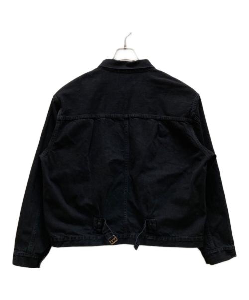 A.PRESSE（アプレッセ）A.PRESSE (アプレッセ) everyone (エブリワン) ヴィンテージ 1stタイプ デニムジャケット ブラック サイズ:Ⅼの古着・服飾アイテム
