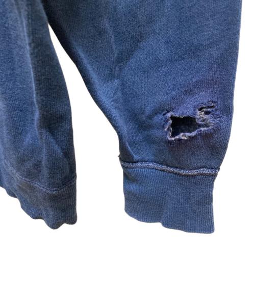 古着（フルギ）古着 (古着) ヴィンテージラグランプリントスウェット ネイビー サイズ:記載なしの古着・服飾アイテム