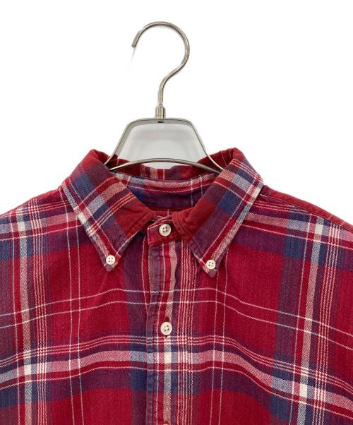 POLO RALPH LAUREN（ポロ・ラルフローレン）POLO RALPH LAUREN (ポロ・ラルフローレン) BDチェックシャツ レッド サイズ:Mの古着・服飾アイテム