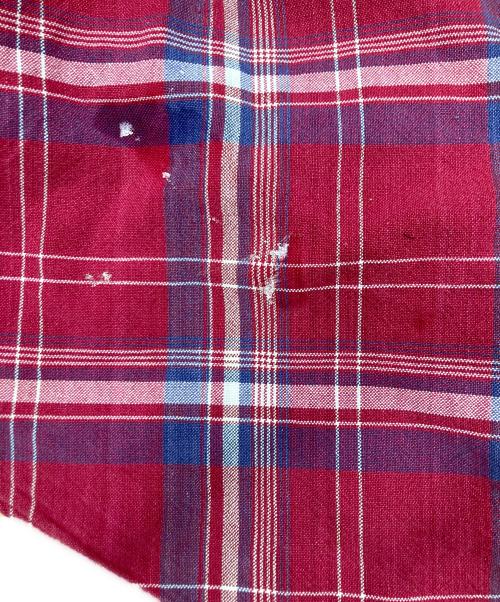 POLO RALPH LAUREN（ポロ・ラルフローレン）POLO RALPH LAUREN (ポロ・ラルフローレン) BDチェックシャツ レッド サイズ:Mの古着・服飾アイテム