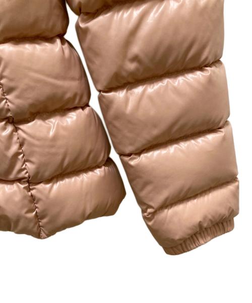 MONCLER（モンクレール）MONCLER (モンクレール) BADYFUR ダウンジャケット ピンクの古着・服飾アイテム