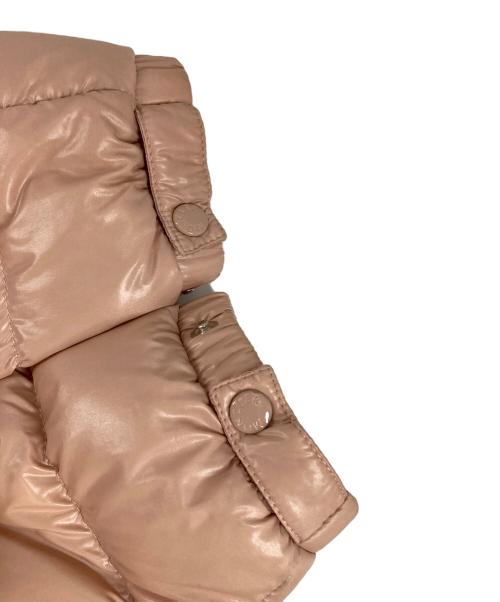 MONCLER（モンクレール）MONCLER (モンクレール) BADYFUR ダウンジャケット ピンクの古着・服飾アイテム