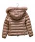 MONCLER (モンクレール) BADYFUR ダウンジャケット ピンク：70000円