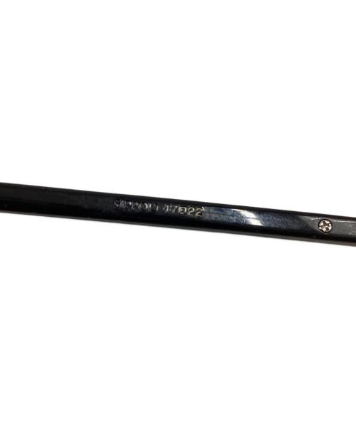 Ayame（アヤメ）Ayame (アヤメ) 伊達眼鏡 ブラック×ゴールド サイズ:SIZE 47□22の古着・服飾アイテム