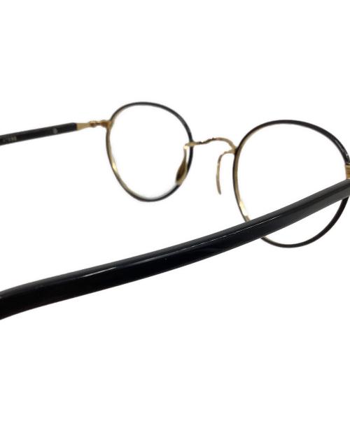 Ayame（アヤメ）Ayame (アヤメ) 伊達眼鏡 ブラック×ゴールド サイズ:SIZE 47□22の古着・服飾アイテム