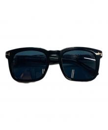 TOM FORD（トムフォード）の古着「ダックス スクエアフレームサングラス」｜ブラック