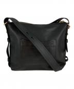 MARC JACOBSマークジェイコブズ）の古着「スタッズレザーショルダーバッグ」｜ブラック