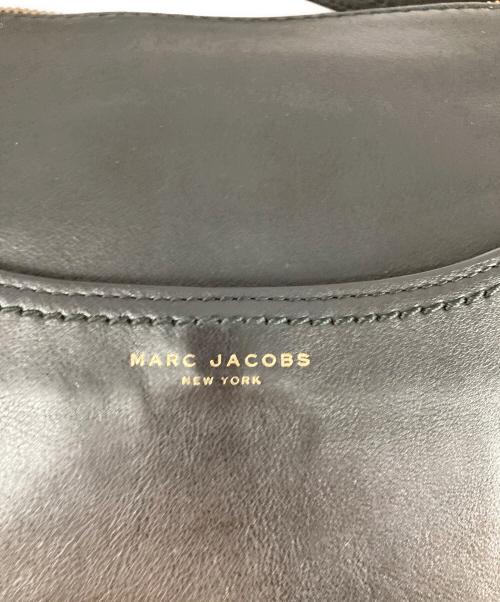 MARC JACOBS（マークジェイコブズ）MARC JACOBS (マークジェイコブズ) スタッズレザーショルダーバッグ ブラックの古着・服飾アイテム