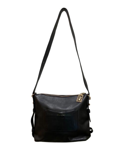 MARC JACOBS（マークジェイコブズ）MARC JACOBS (マークジェイコブズ) スタッズレザーショルダーバッグ ブラックの古着・服飾アイテム