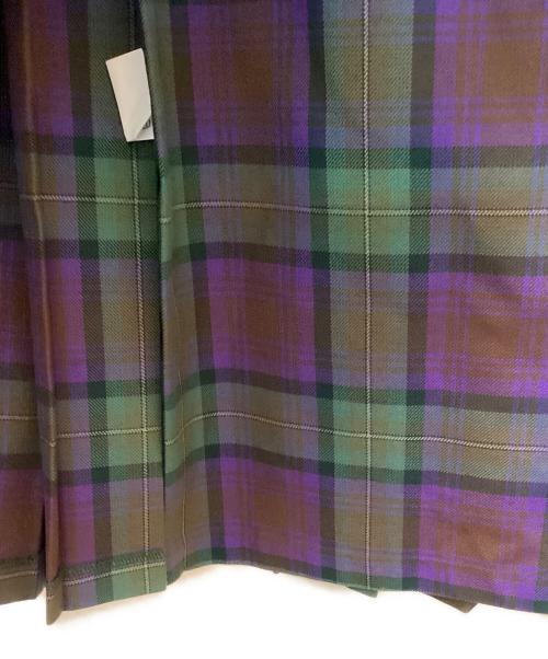 GLEN FYNE（グレンファイン）glen fyne (グレンファイン) タータンチェックプリーツキルトスカート グリーン サイズ:28の古着・服飾アイテム