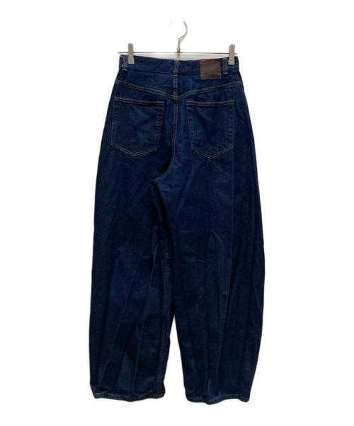 journal standard L'essage（ジャーナルスタンダード レサージュ）journal standard L'essage (ジャーナルスタンダード レサージュ) デニムカーブパンツ インディゴ サイズ:36の古着・服飾アイテム