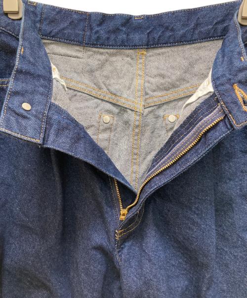 journal standard L'essage（ジャーナルスタンダード レサージュ）journal standard L'essage (ジャーナルスタンダード レサージュ) デニムカーブパンツ インディゴ サイズ:36の古着・服飾アイテム