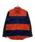POLO RALPH LAUREN（ポロ・ラルフローレン）の古着「90s ムースパッチボーダーラガーシャツ」｜マルチカラー