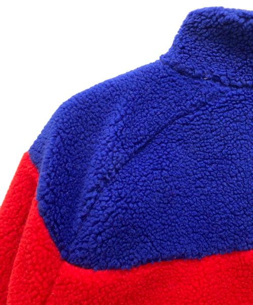 POLO RALPH LAUREN（ポロ・ラルフローレン）POLO RALPH LAUREN (ポロ・ラルフローレン) フリースリバーシブルジャケット マルチカラー×ホワイト サイズ:XL（ユース規格）の古着・服飾アイテム
