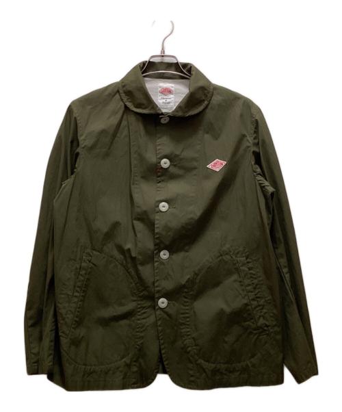 DANTON（ダントン）DANTON (ダントン) ラウンドカラージャケット オリーブ サイズ:40の古着・服飾アイテム