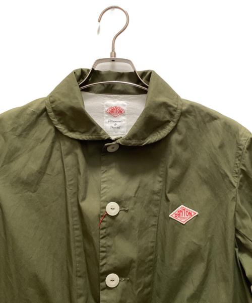 DANTON（ダントン）DANTON (ダントン) ラウンドカラージャケット オリーブ サイズ:40の古着・服飾アイテム
