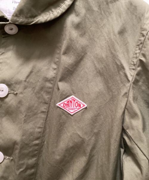 DANTON（ダントン）DANTON (ダントン) ラウンドカラージャケット オリーブ サイズ:40の古着・服飾アイテム
