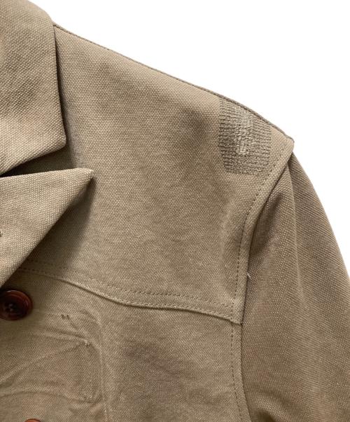 COMME des GARCONS JUNYA WATANABE MAN（コム デ ギャルソン ジュンヤ ワタナベ マン）COMME des GARCONS JUNYA WATANABE MAN (コム デ ギャルソン ジュンヤ ワタナベ マン) 再構築ダブルジャケット カーキ サイズ:Ⅼの古着・服飾アイテム