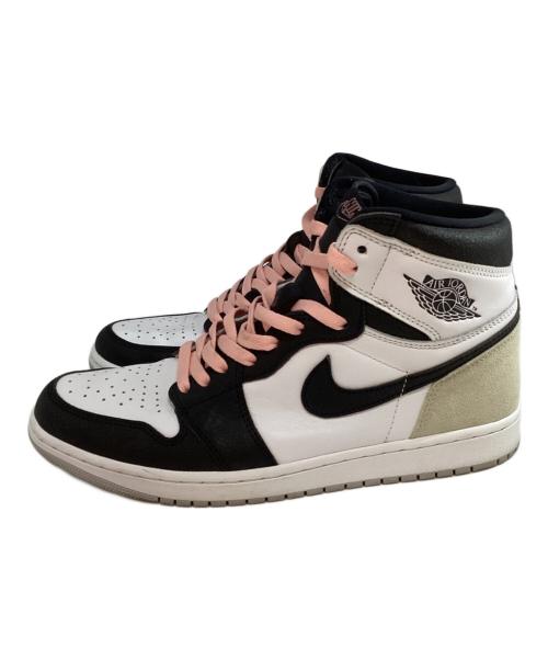 NIKE（ナイキ）NIKE (ナイキ) エアジョーダン 1 ハイ OG ホワイト サイズ:29の古着・服飾アイテム