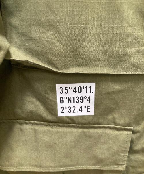 WTAPS（ダブルタップス）WTAPS (ダブルタップス) MODULAR LS COTTON RIPSTOP グリーン サイズ: X03の古着・服飾アイテム