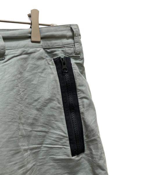 STONE ISLAND（ストーンアイランド）STONE ISLAND (ストーンアイランド) コットンリネンテックショーツ グレー サイズ:50の古着・服飾アイテム