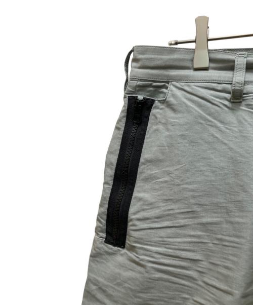 STONE ISLAND（ストーンアイランド）STONE ISLAND (ストーンアイランド) コットンリネンテックショーツ グレー サイズ:50の古着・服飾アイテム