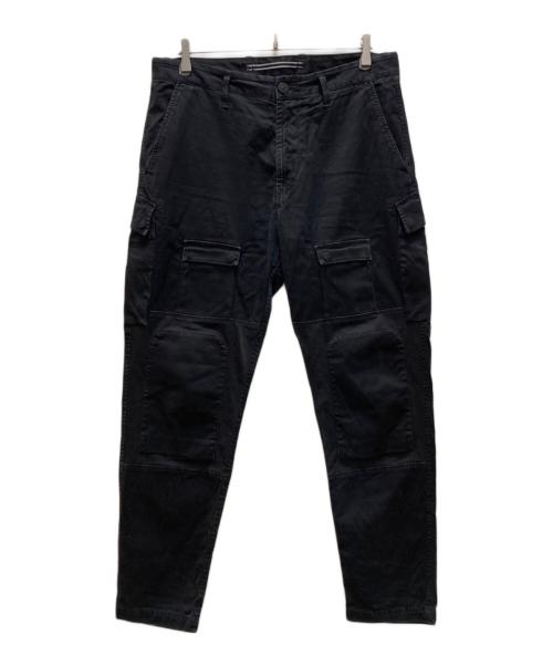STONE ISLAND（ストーンアイランド）STONE ISLAND (ストーンアイランド) カーゴロングパンツ ブラック サイズ:W32の古着・服飾アイテム