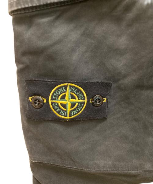 STONE ISLAND（ストーンアイランド）STONE ISLAND (ストーンアイランド) カーゴロングパンツ ブラック サイズ:W32の古着・服飾アイテム