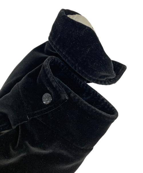 TENDERLOIN（テンダーロイン）TENDERLOIN (テンダーロイン) ベロアスーベニアジャケット ブラック サイズ:Ⅼの古着・服飾アイテム