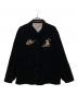 TENDERLOIN（テンダーロイン）の古着「ベロアスーベニアジャケット」｜ブラック