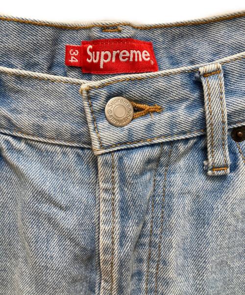 SUPREME（シュプリーム）Supreme (シュプリーム) STONE WASHED SLIM JEAN インディゴ サイズ:34の古着・服飾アイテム