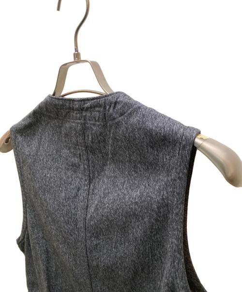 SUGAR CANE（シュガーケーン）SUGAR CANE (シュガーケーン) 9oz. BLACK COVERT WORK VEST グレー サイズ:36の古着・服飾アイテム