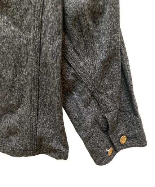 SUGAR CANE（シュガーケーン）SUGAR CANE (シュガーケーン) ブラックコバートワークコート グレー サイズ:不明の古着・服飾アイテム