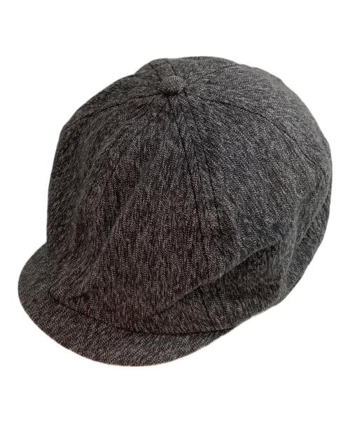 SUGAR CANE（シュガーケーン）SUGAR CANE (シュガーケーン) 9oz. BLACK COVERT APPLEJACK CAP グレー サイズ:7 1/4の古着・服飾アイテム