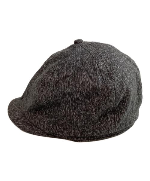 SUGAR CANE（シュガーケーン）SUGAR CANE (シュガーケーン) 9oz. BLACK COVERT APPLEJACK CAP グレー サイズ:7 1/4の古着・服飾アイテム