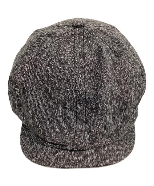 SUGAR CANE（シュガーケーン）SUGAR CANE (シュガーケーン) 9oz. BLACK COVERT APPLEJACK CAP グレー サイズ:7 1/4の古着・服飾アイテム