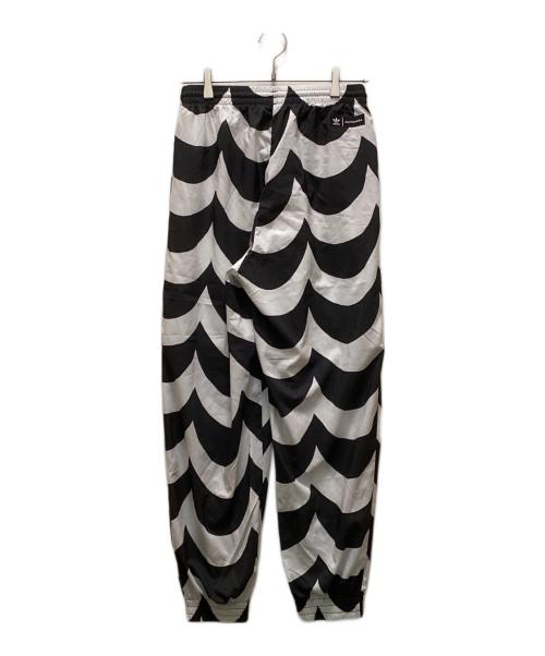 adidas（アディダス）adidas (アディダス) marimekko (マリメッコ) カフ ウーブントラックパンツ ブラック サイズ:Ｌ 未使用品の古着・服飾アイテム