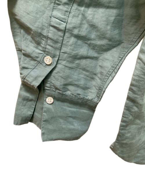 IENA（イエナ）IENA (イエナ) ラミーリヨセルスリットシャツ グリーン サイズ:36の古着・服飾アイテム