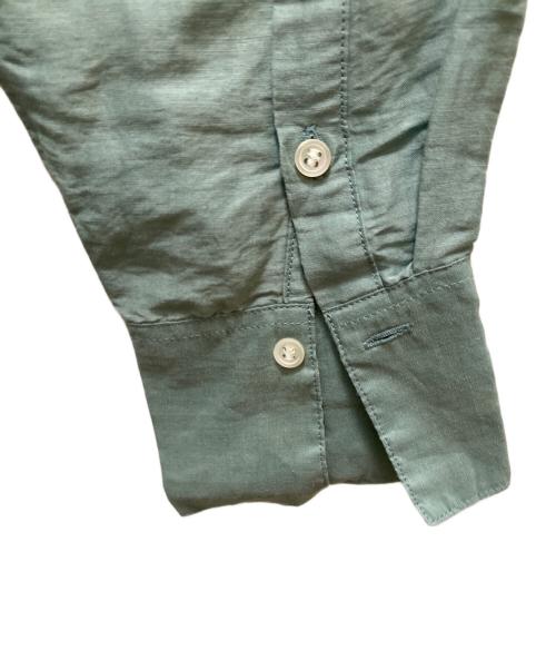 IENA（イエナ）IENA (イエナ) ラミーリヨセルスリットシャツ グリーン サイズ:36の古着・服飾アイテム