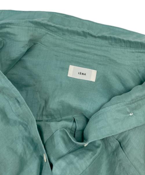 IENA（イエナ）IENA (イエナ) ラミーリヨセルスリットシャツ グリーン サイズ:36の古着・服飾アイテム