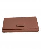 GUCCIグッチ）の古着「マイクログッチシマロングウォレット」｜ピンク
