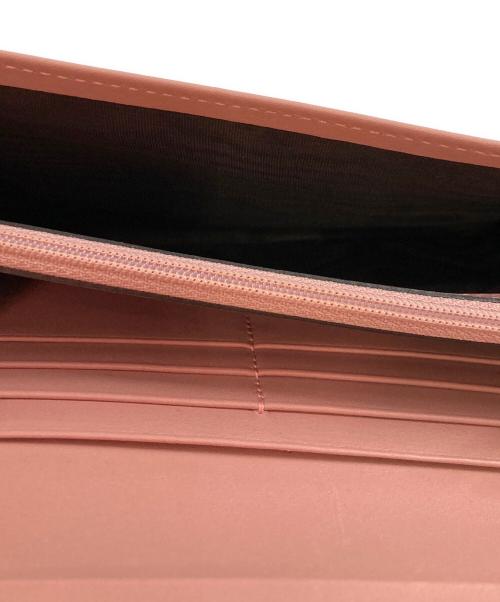 GUCCI（グッチ）GUCCI (グッチ) マイクログッチシマロングウォレット ピンクの古着・服飾アイテム