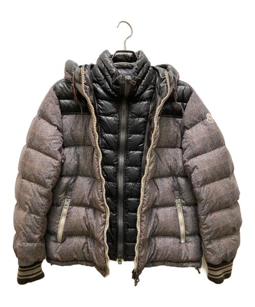 MONCLER（モンクレール）MONCLER (モンクレール) EUSEBE ダウンジャケット グレー サイズ:２の古着・服飾アイテム