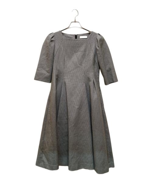 CELFORD（セルフォード）CELFORD (セルフォード) トリプルクロスワンピース グレー サイズ:38の古着・服飾アイテム