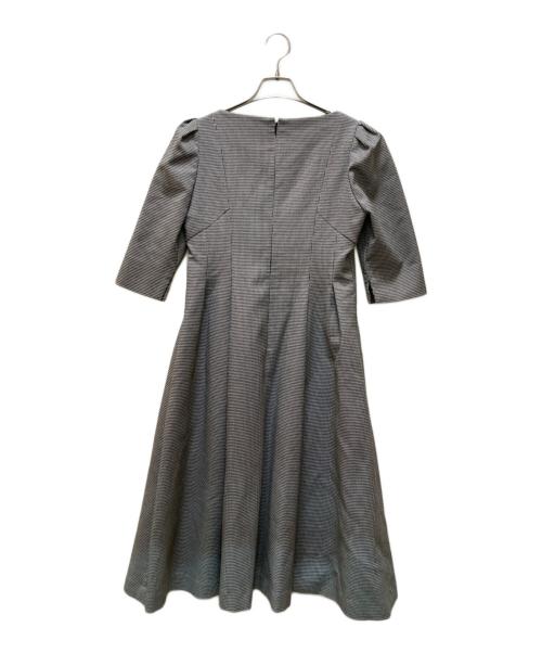 CELFORD（セルフォード）CELFORD (セルフォード) トリプルクロスワンピース グレー サイズ:38の古着・服飾アイテム